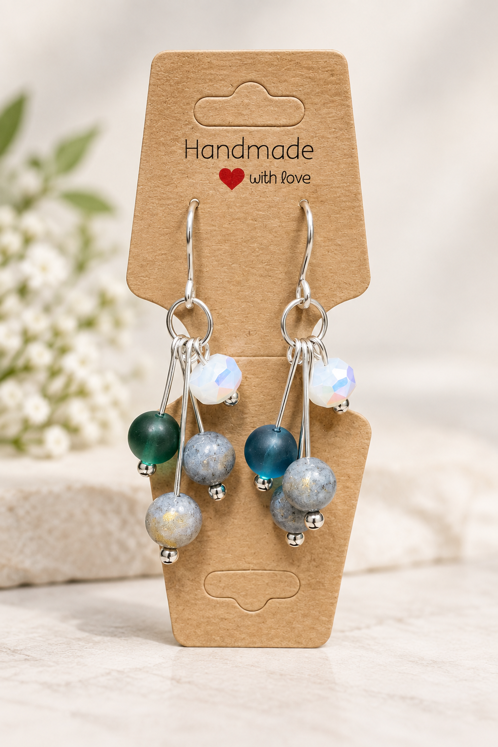Silver Forest Earrings