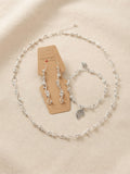 Handmade jewelry gold set